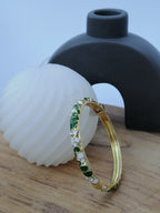 Capucine "vert et blanc"