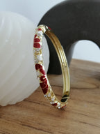 Capucine "rouge et blanc"